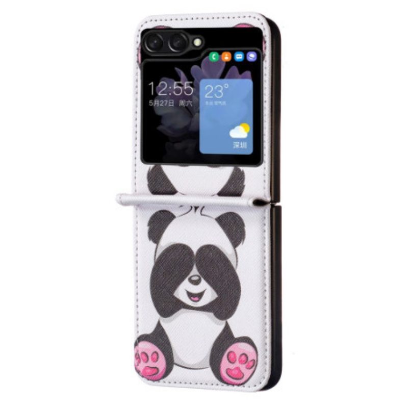 Hülle Für Samsung Galaxy Z Flip 5 Panda