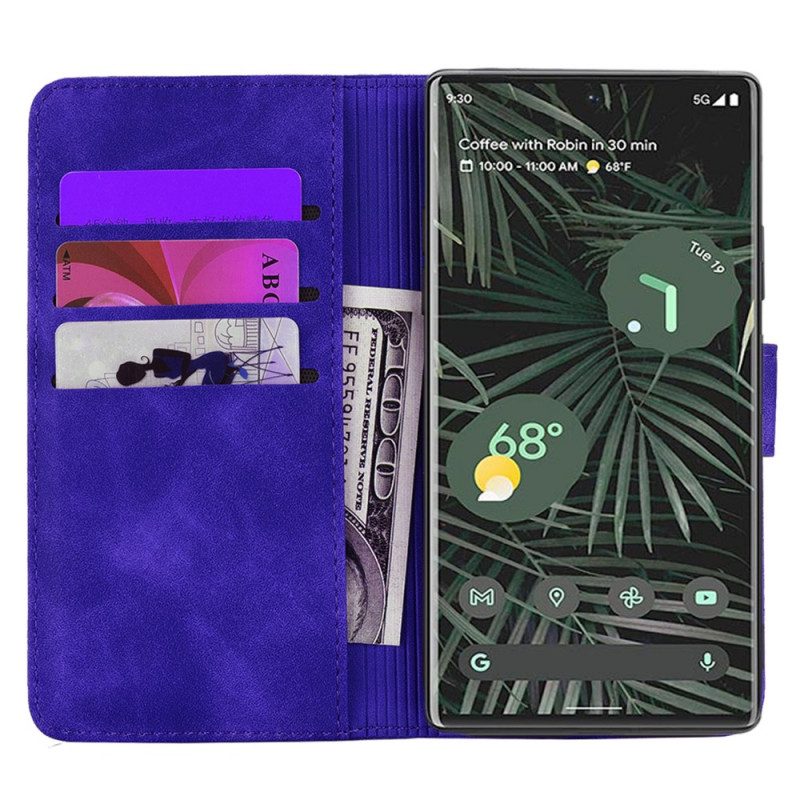 Flip Case Für Google Pixel 6 Pro Barock-mandala