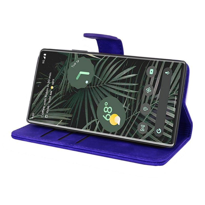 Flip Case Für Google Pixel 6 Pro Barock-mandala