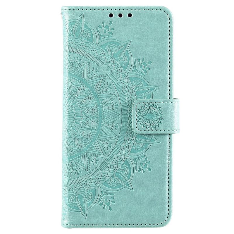 Flip Case Für Google Pixel 6 Pro Sonnenmandala