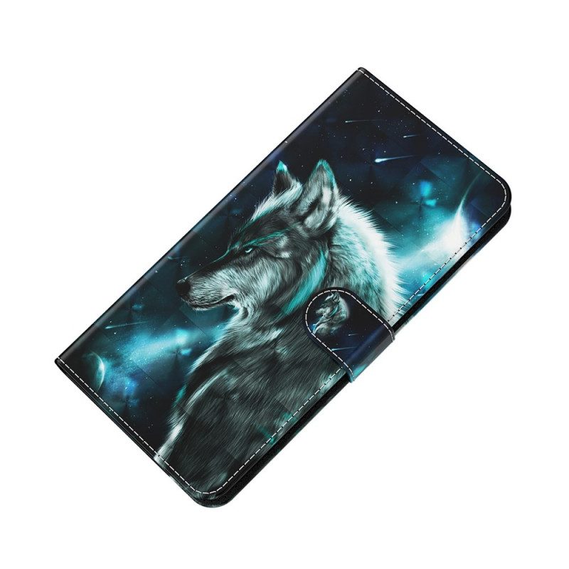 Lederhüllen Für Google Pixel 6 Pro Majestätischer Wolf