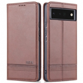 Schutzhülle Für Google Pixel 6 Pro Flip Case Azns Leder-styling