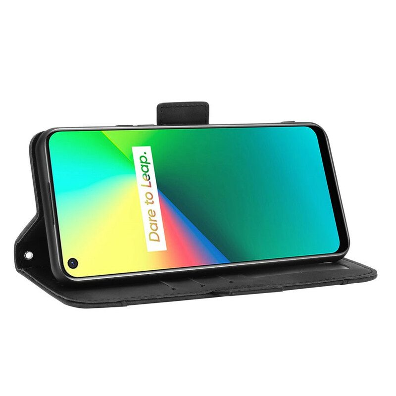 Flip Case Für Realme 7i Multi-card Premier Class