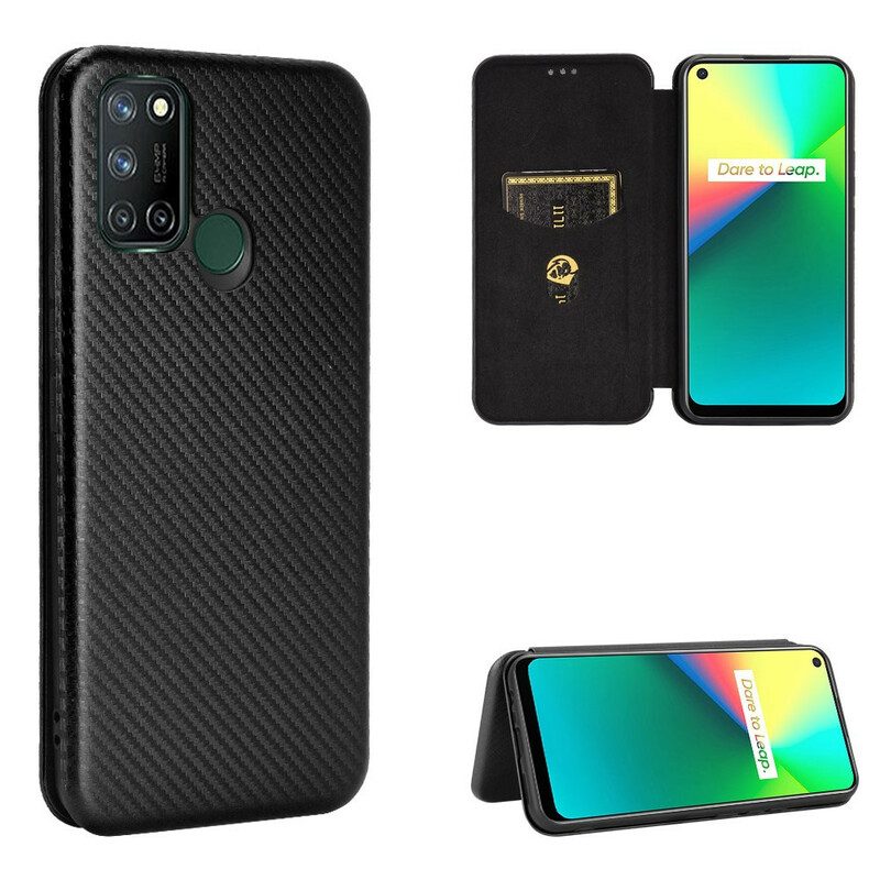 Schutzhülle Für Realme 7i Flip Case Silikonkohlenstoff