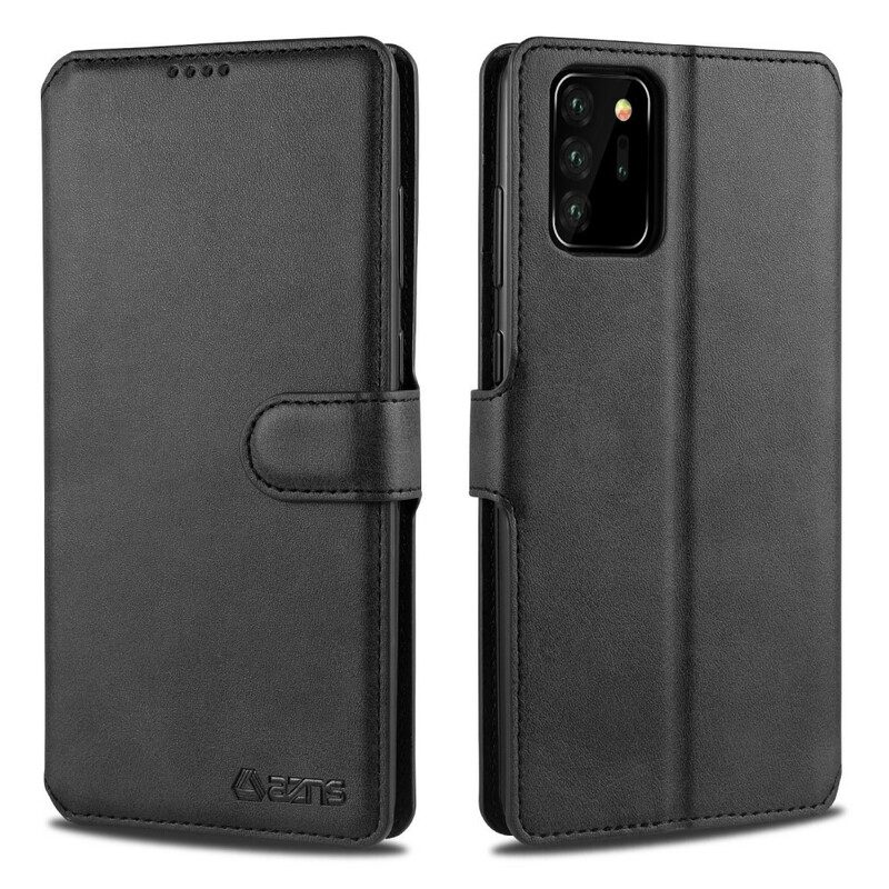 Flip Case Für Samsung Galaxy Note 20 Ultra Azns Retro