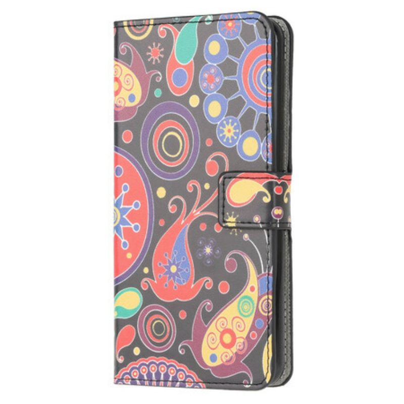 Flip Case Für Samsung Galaxy Note 20 Ultra Galaxie-zeichnungen