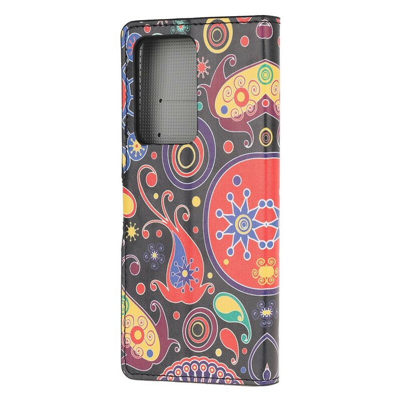 Flip Case Für Samsung Galaxy Note 20 Ultra Galaxie-zeichnungen