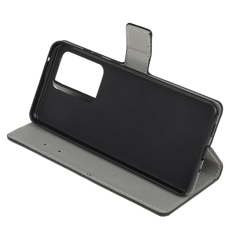 Flip Case Für Samsung Galaxy Note 20 Ultra Intensive Schmetterlinge