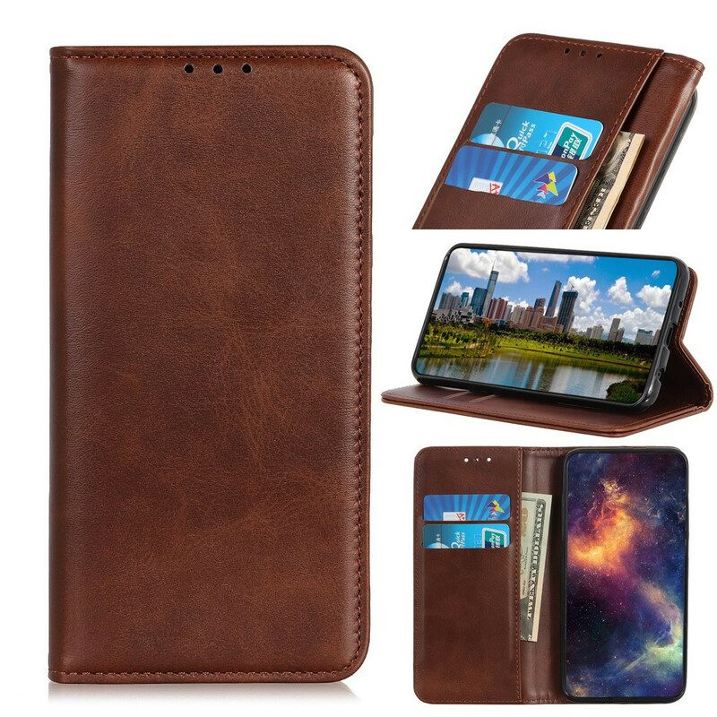 Schutzhülle Für Samsung Galaxy Note 20 Ultra Flip Case Elegantes Spaltleder