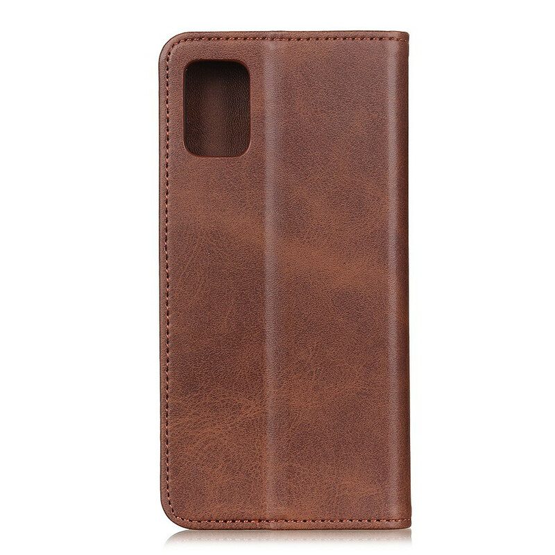 Schutzhülle Für Samsung Galaxy Note 20 Ultra Flip Case Elegantes Spaltleder