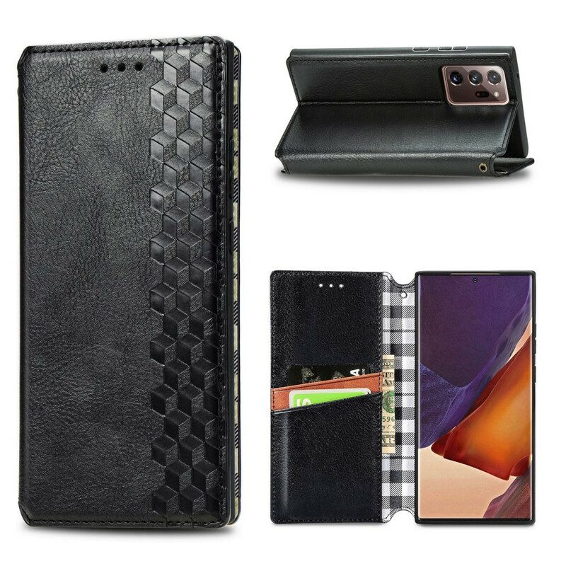 Schutzhülle Für Samsung Galaxy Note 20 Ultra Flip Case Lederarmband Mit Diamanteffekt