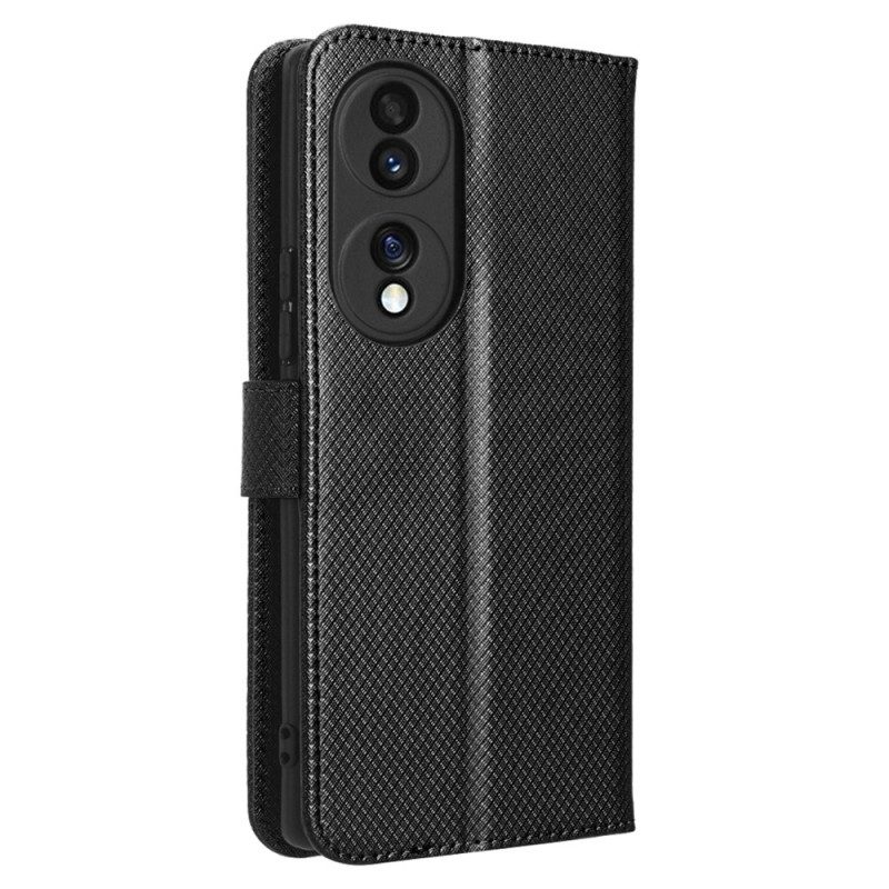 Flip Case Für Honor 70 Mit Kordel Armbandauswahl