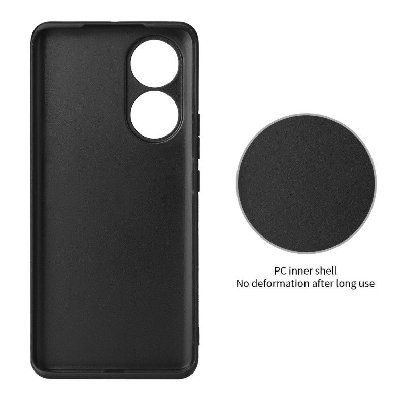 Handyhülle Für Honor 70 Schwarze Pailletten Und Ringhalterung