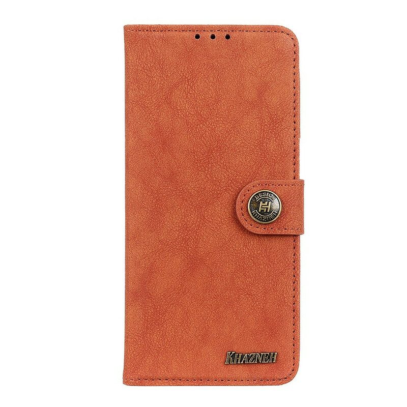 Flip Case Für Huawei P40 Khazneh Retro-split-kunstleder