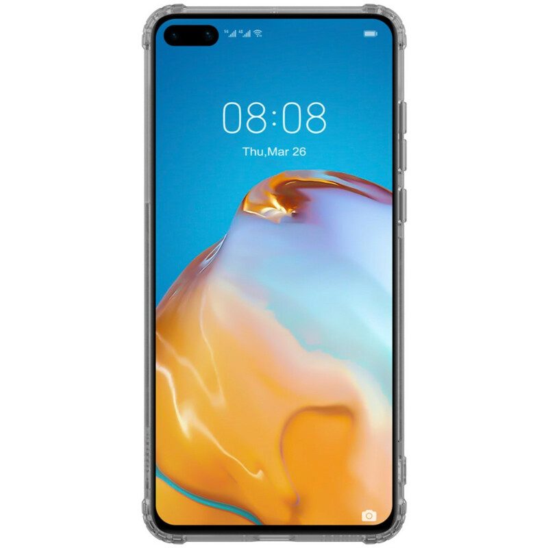 Handyhülle Für Huawei P40 Verstärkter Transparenter Nillkin