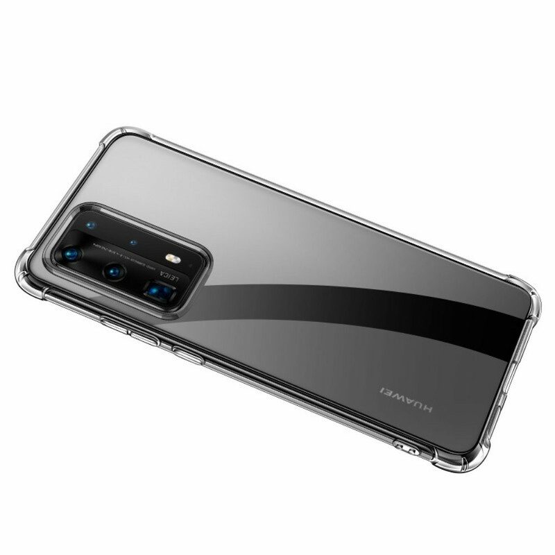 Hülle Für Huawei P40 Transparente Leeu-schutzkissen