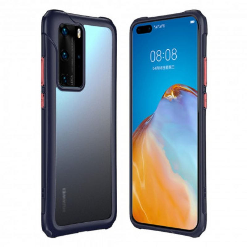 Hülle Für Huawei P40 Transparentes. Mattes Leeu-design