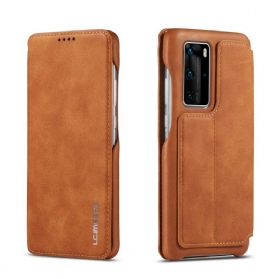 Schutzhülle Für Huawei P40 Flip Case Lc.imeeke Ledereffekt