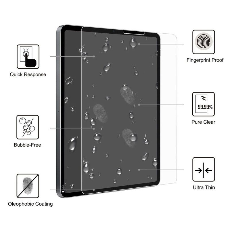 Displayschutzfolie Aus Gehärtetem Glas iPad Air (2022) (2020)