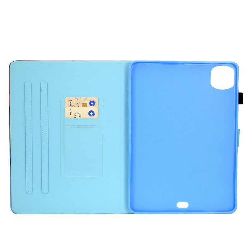 Flip Case Für iPad Air (2022) (2020) Ananasstrand