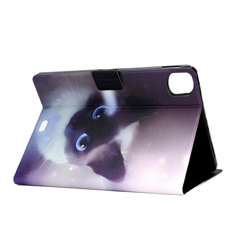 Flip Case Für iPad Air (2022) (2020) Blauäugige Katze