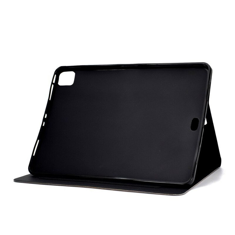 Flip Case Für iPad Air (2022) (2020) Blauäugige Katze