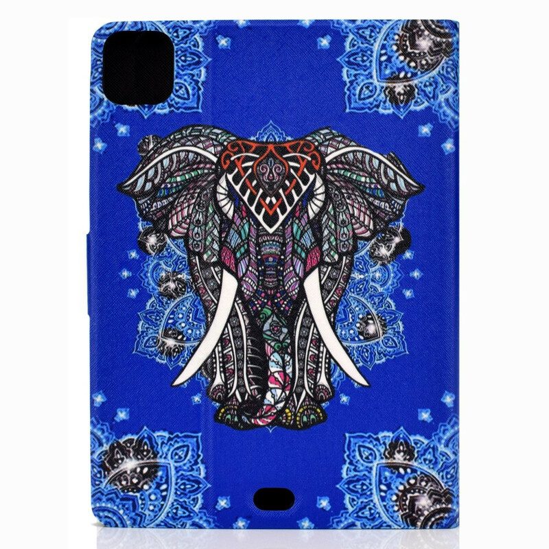 Flip Case Für iPad Air (2022) (2020) Mandala-elefant