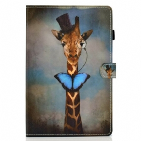 Flip Case Für iPad Air (2022) (2020) Noble Giraffe