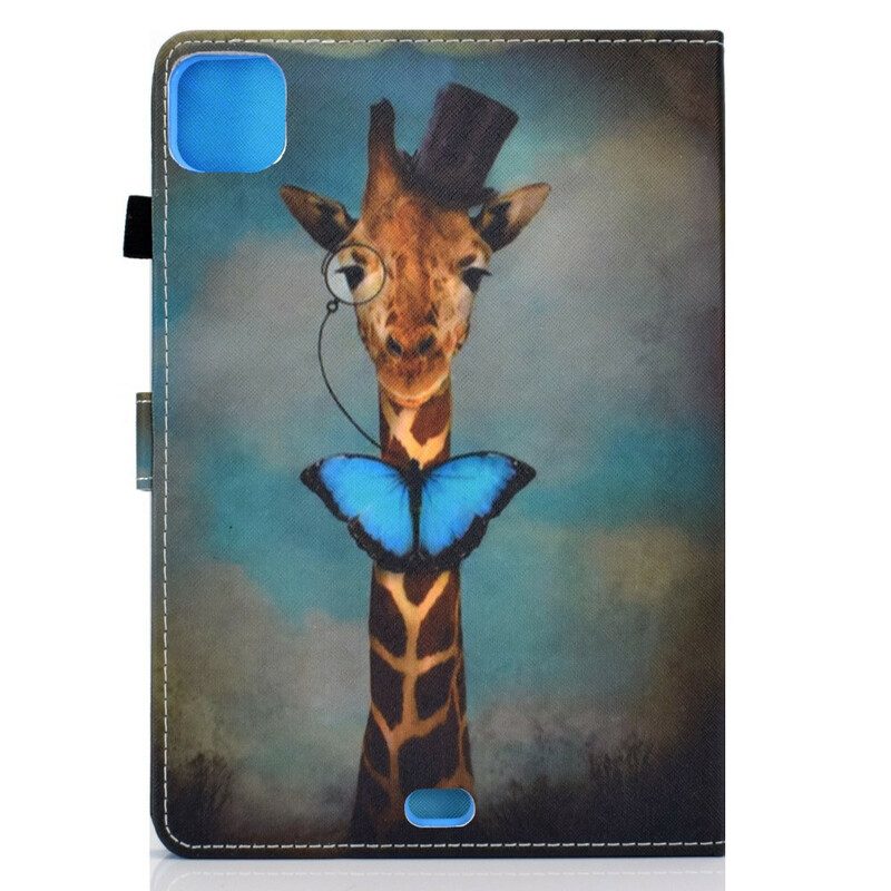 Flip Case Für iPad Air (2022) (2020) Noble Giraffe