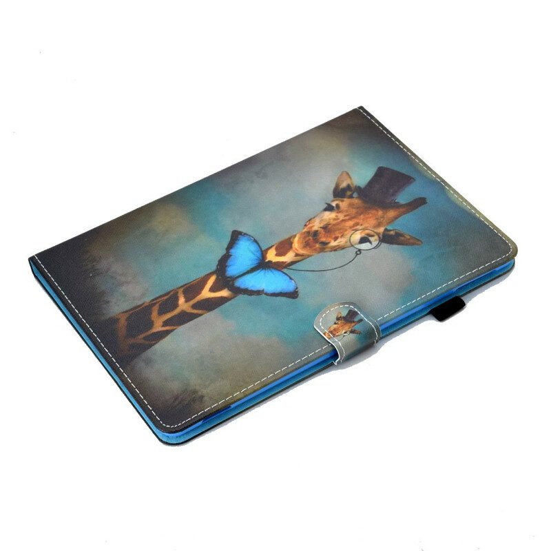 Flip Case Für iPad Air (2022) (2020) Noble Giraffe