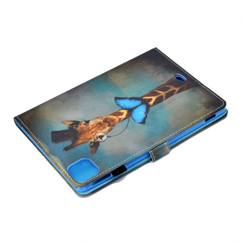 Flip Case Für iPad Air (2022) (2020) Noble Giraffe