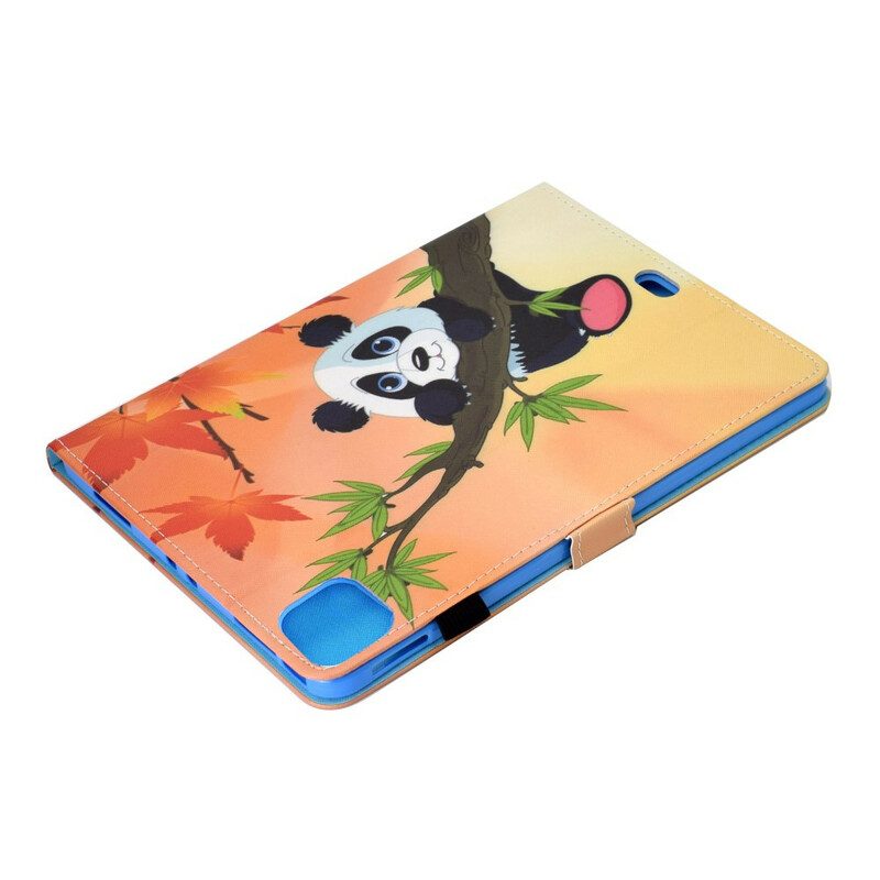 Flip Case Für iPad Air (2022) (2020) Süßer Panda