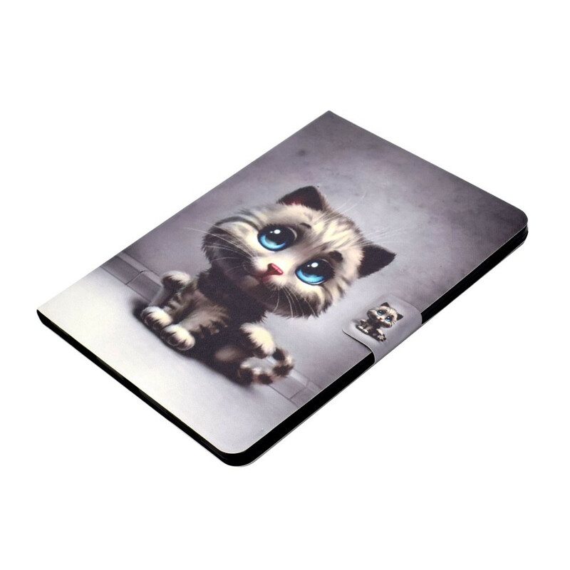 Flip Case Für iPad Air (2022) (2020) Verführerische Katze