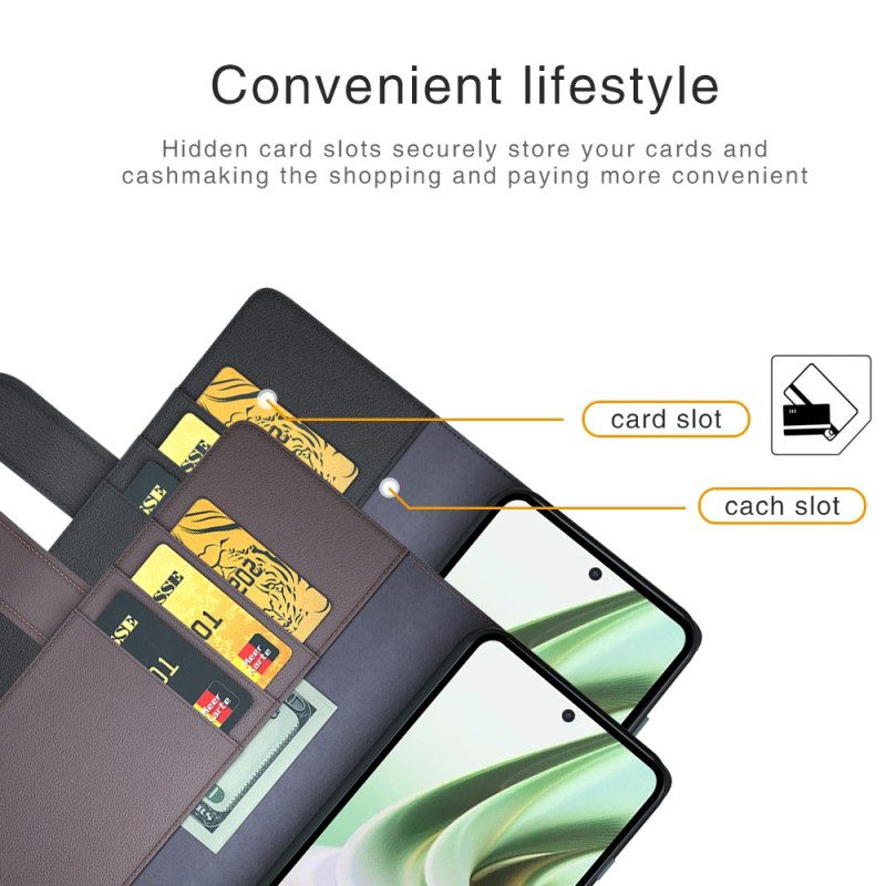 Lederhüllen Für OnePlus Nord CE 3 Lite 5G Echtes Leder
