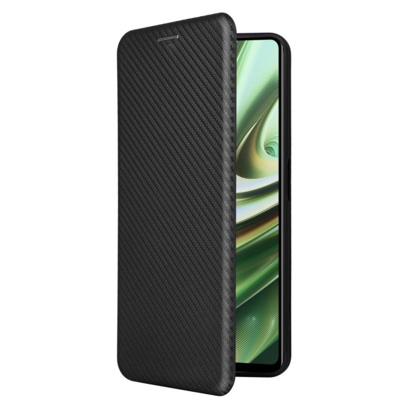 Schutzhülle Für OnePlus Nord CE 3 Lite 5G Flip Case Kohlefaser-textur