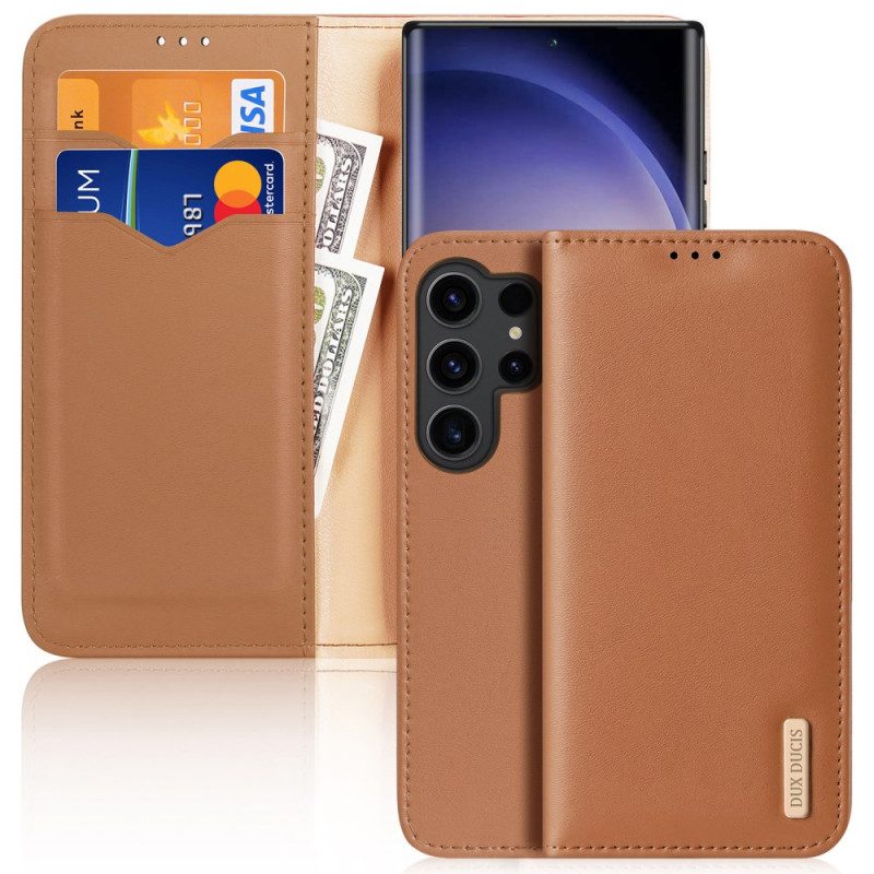 Flip Case Für Samsung Galaxy S24 Ultra 5g Hivo-serie Dux Ducis