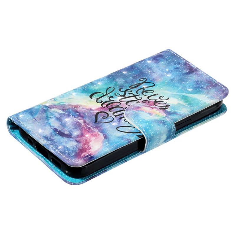 Lederhüllen Samsung Galaxy S24 Ultra 5g Never Stop Dreaming Mit Strap