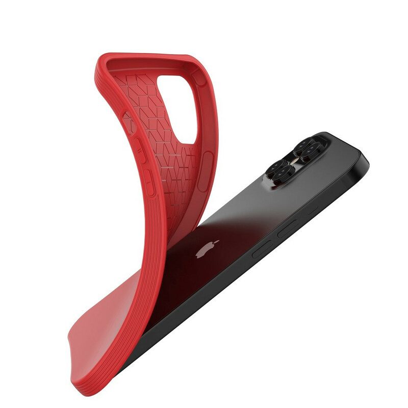 Hülle Für iPhone 12 Pro Max Flexible Silikonmatte