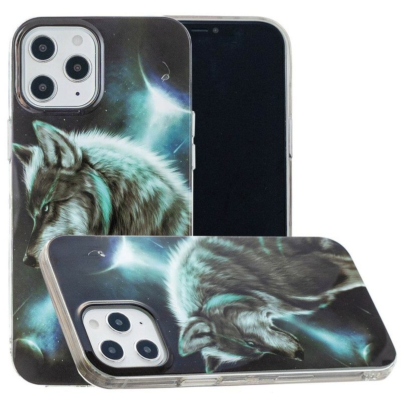 Hülle Für iPhone 12 Pro Max Königlicher Wolf