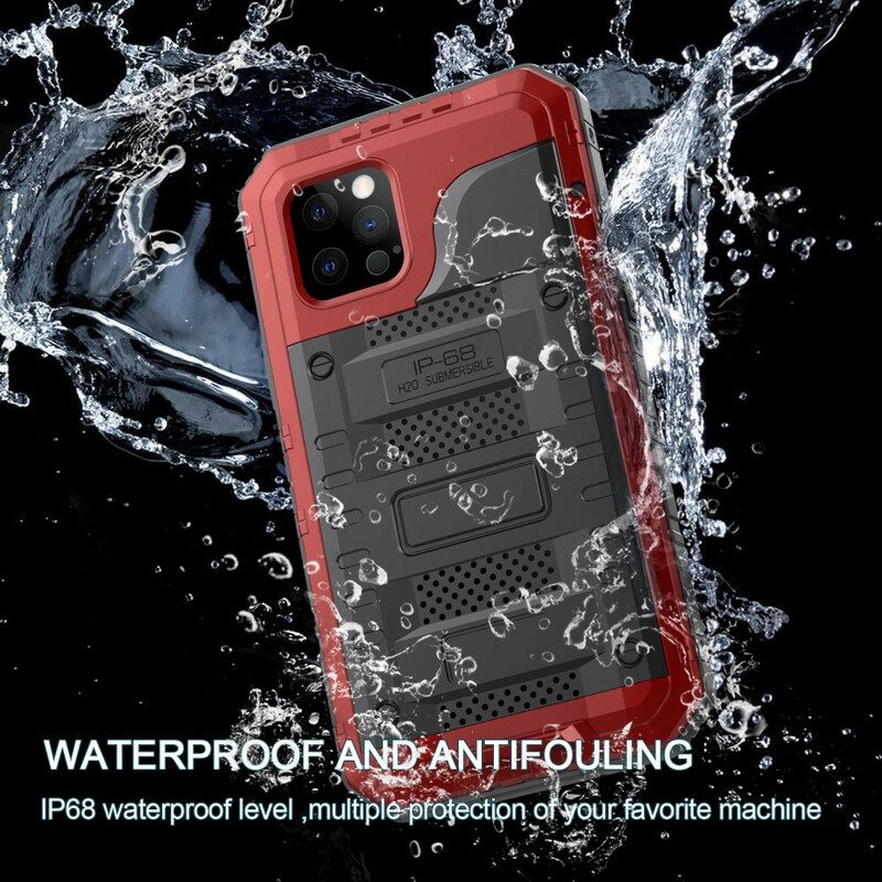 Hülle Für iPhone 12 Pro Max Wasserdichtes. Superbeständiges Metall