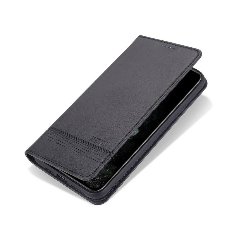 Schutzhülle Für iPhone 12 Pro Max Flip Case Azns Leder-styling