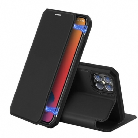 Schutzhülle Für iPhone 12 Pro Max Flip Case Haut X-serie Dux Ducis