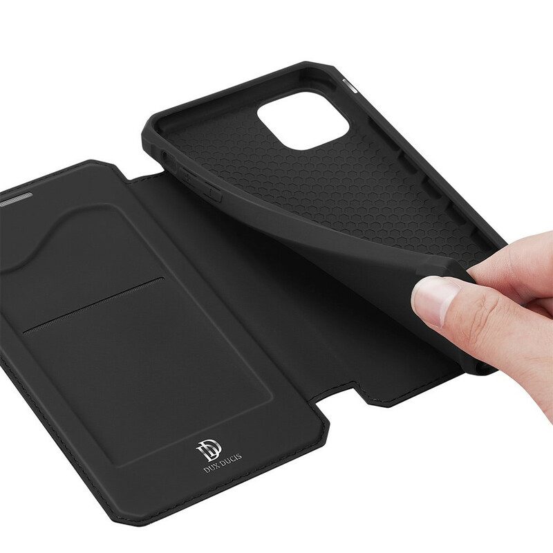 Schutzhülle Für iPhone 12 Pro Max Flip Case Haut X-serie Dux Ducis