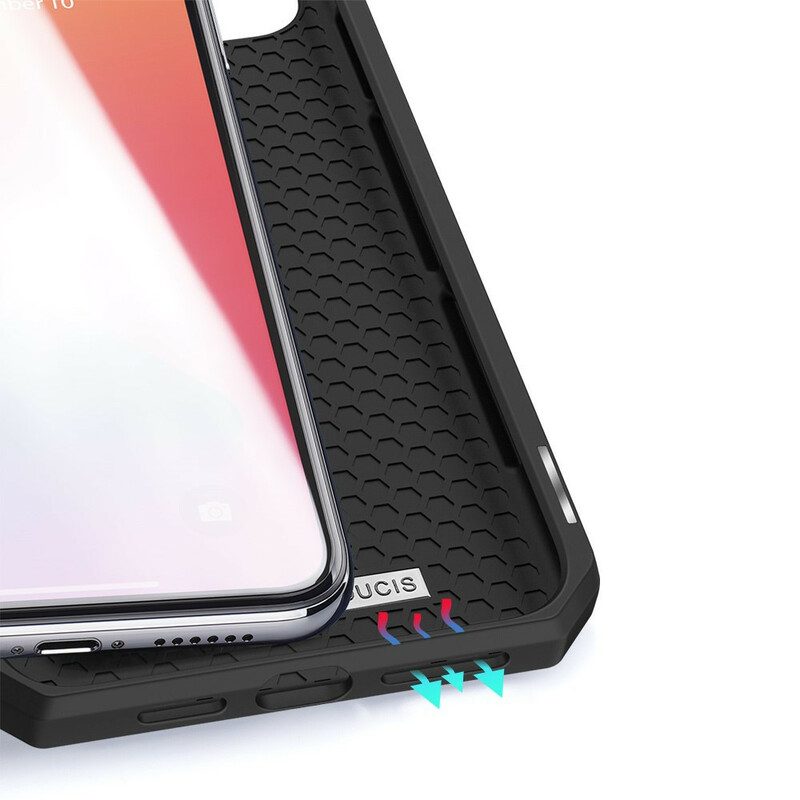 Schutzhülle Für iPhone 12 Pro Max Flip Case Haut X-serie Dux Ducis