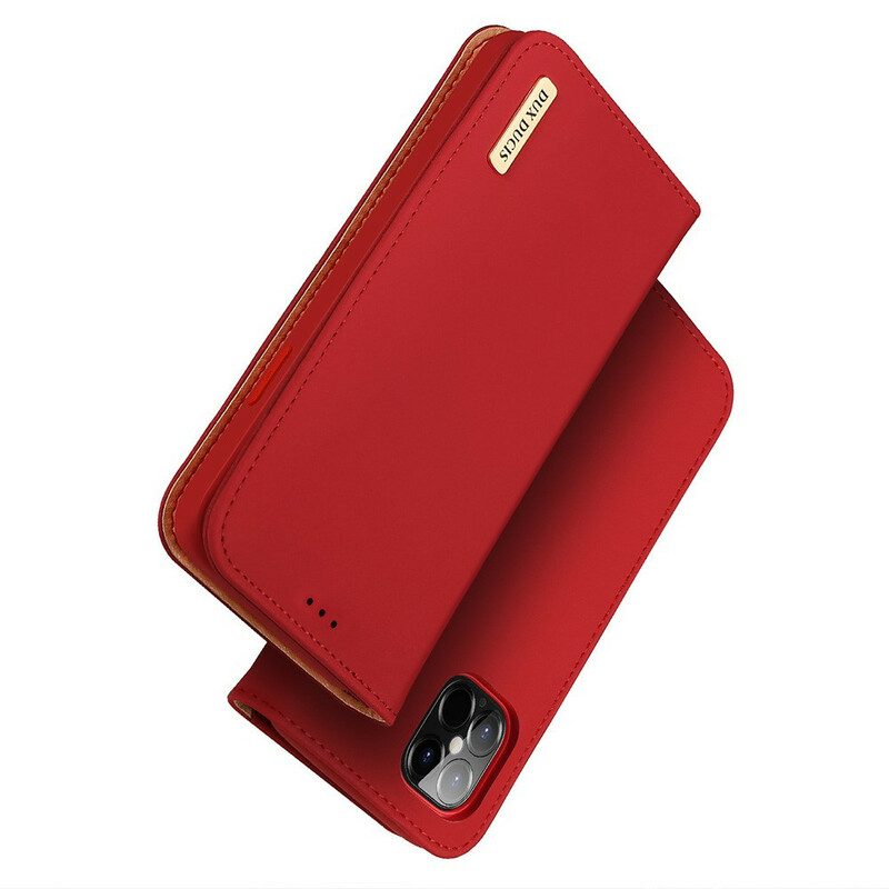 Schutzhülle Für iPhone 12 Pro Max Flip Case Wunschserie Dux-ducis