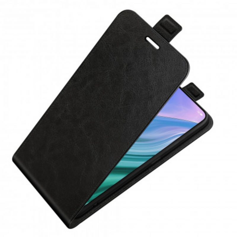 Flip Case Für Oppo A54 5G / A74 5G Flip Case Vertikale Klappe In Lederoptik