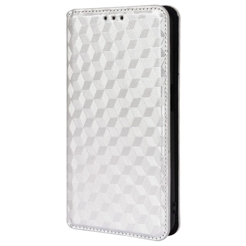 Schutzhülle Für Oppo A54 5G / A74 5G Flip Case 3d-textur