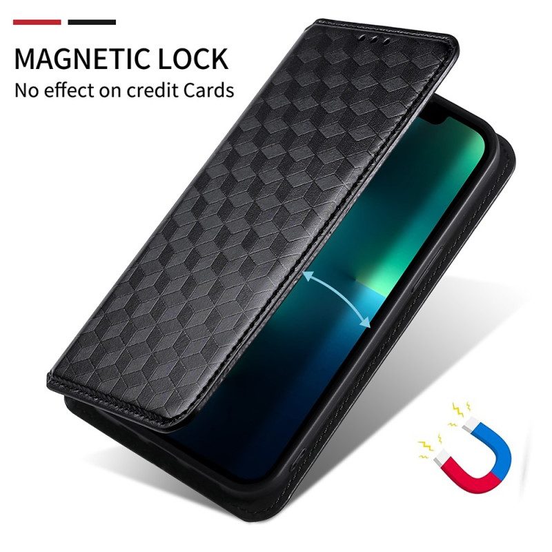 Schutzhülle Für Oppo A54 5G / A74 5G Flip Case 3d-textur