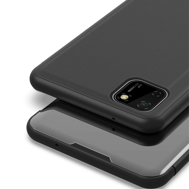 Schutzhülle Für Huawei Y5p Spiegel Und Kunstleder