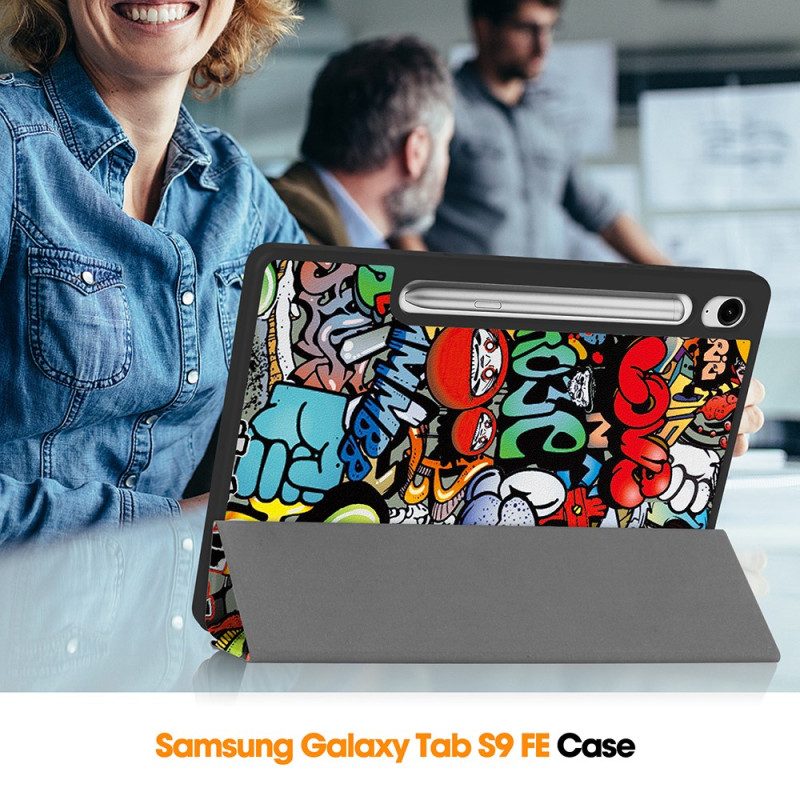 Samsung Galaxy Tab S9 Fe Graffiti-stifthalter